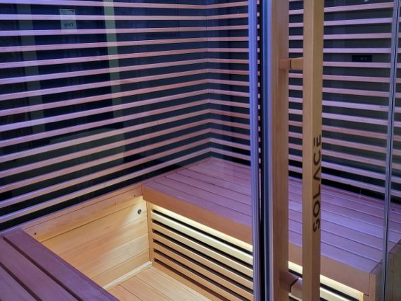 Macleod infrared sauna seats